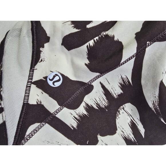 NWT Lululemon Hotty Hot HR Short 4" Monarch Bloom Bone Espresso/Bone Size : 6 - Picture 6 of 8